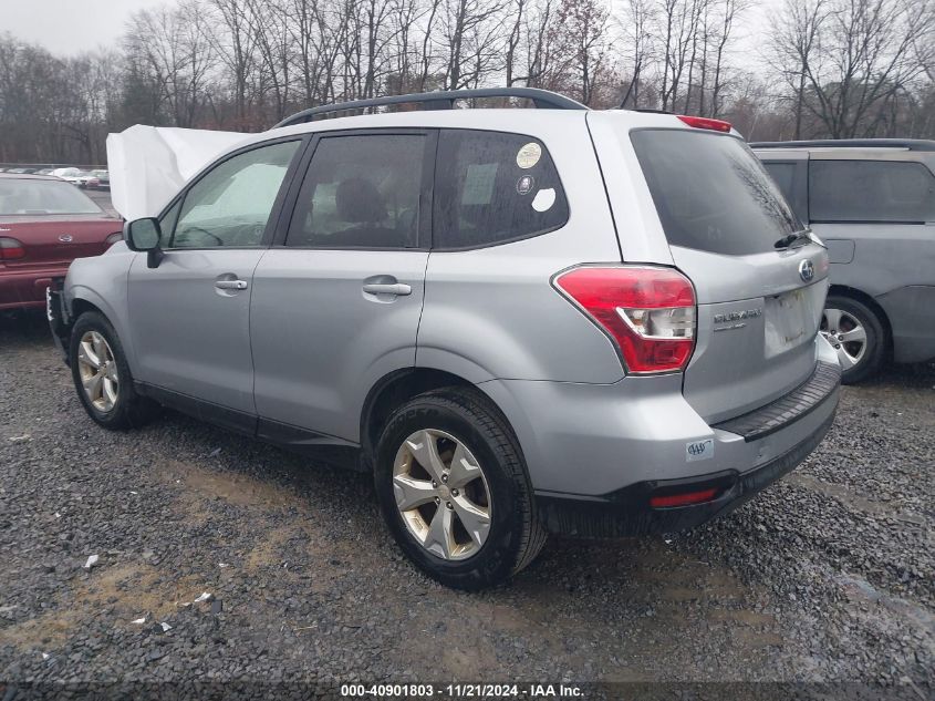 2015 Subaru Forester 2.5I Premium VIN: JF2SJADC3FH583725 Lot: 40901803