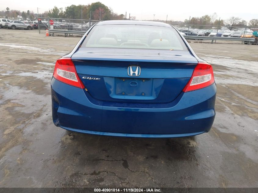 2012 Honda Civic Lx VIN: 2HGFG3B53CH501014 Lot: 40901814