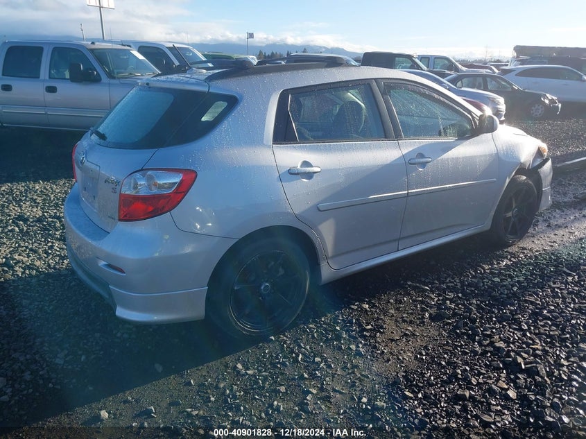 Vin: 2t1le4ee5ac015952, lot: 41391520, toyota matrix s 20104