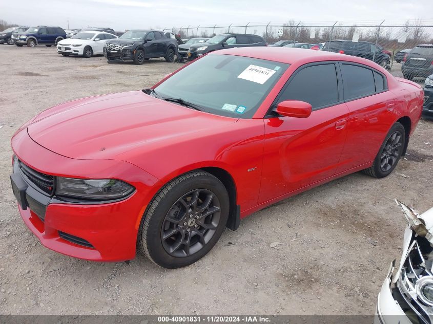 2018 Dodge Charger Gt Awd VIN: 2C3CDXJG3JH126523 Lot: 40901831