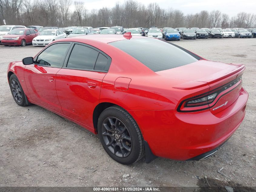 VIN 2C3CDXJG3JH126523 2018 DODGE CHARGER GT AWD
