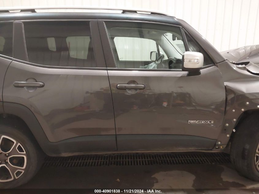 2016 Jeep Renegade Limited VIN: ZACCJBDT4GPD03958 Lot: 40901838