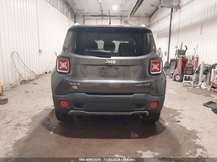 2016 Jeep Renegade Limited VIN: ZACCJBDT4GPD03958 Lot: 40901838