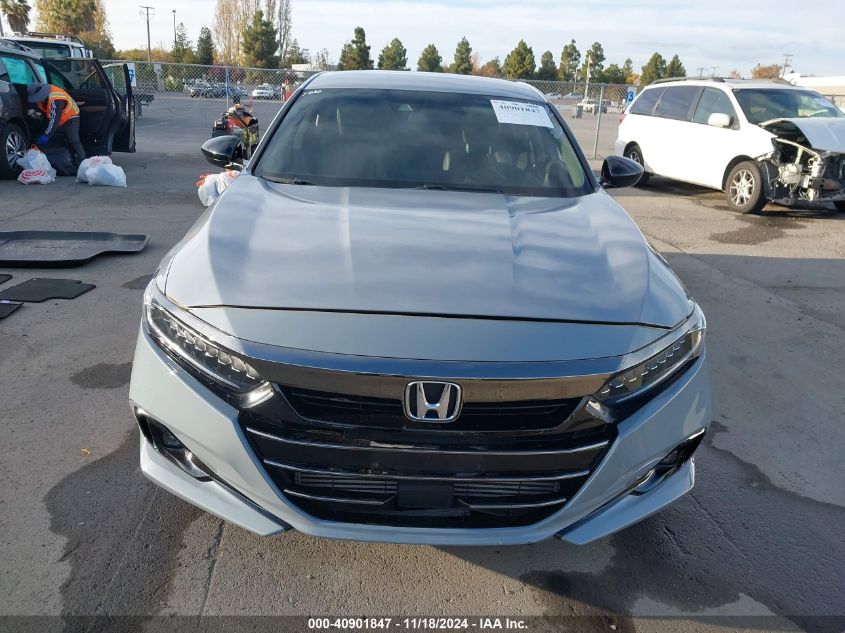 2021 Honda Accord Sport Special Edition VIN: 1HGCV1F48MA012736 Lot: 40901847