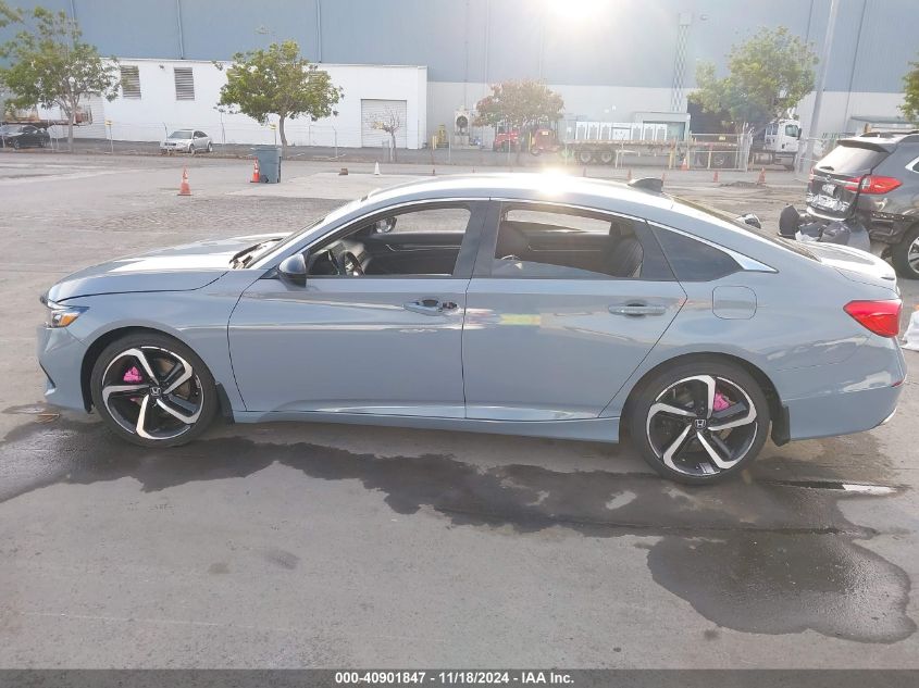 2021 Honda Accord Sport Special Edition VIN: 1HGCV1F48MA012736 Lot: 40901847