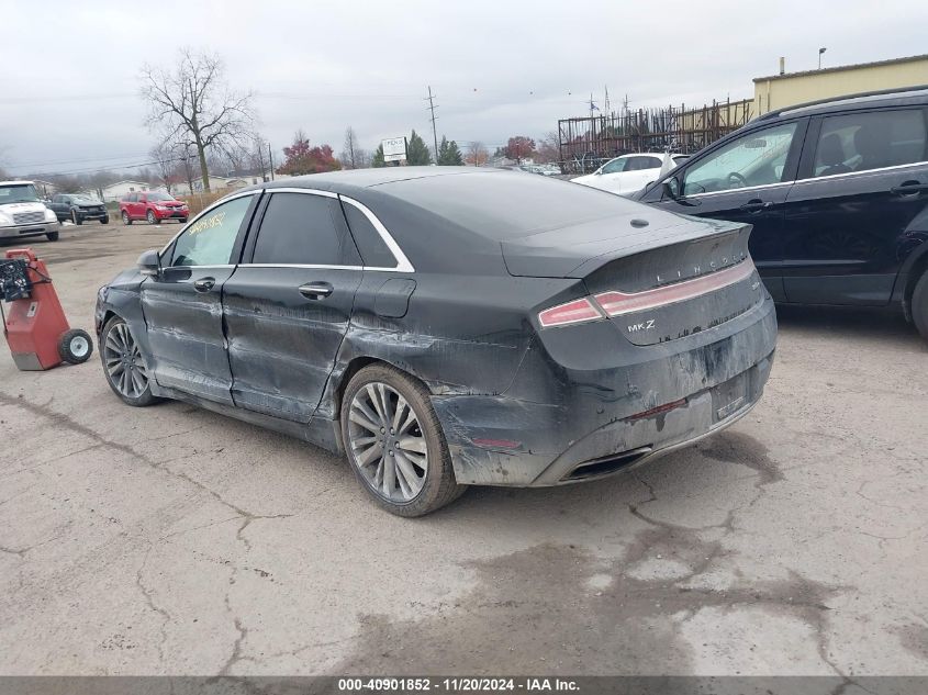 2017 Lincoln Mkz Select VIN: 3LN6L5D97HR627387 Lot: 40901852