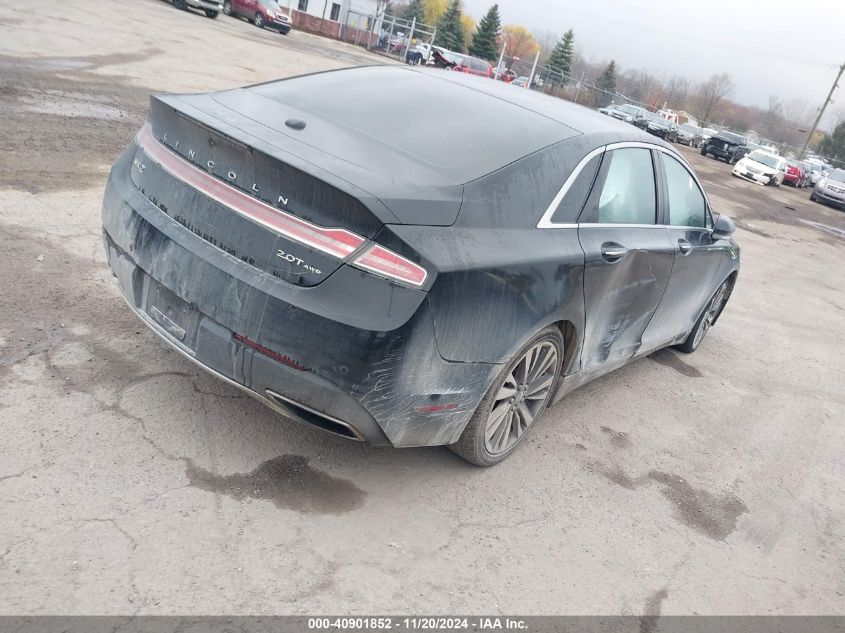 2017 Lincoln Mkz Select VIN: 3LN6L5D97HR627387 Lot: 40901852