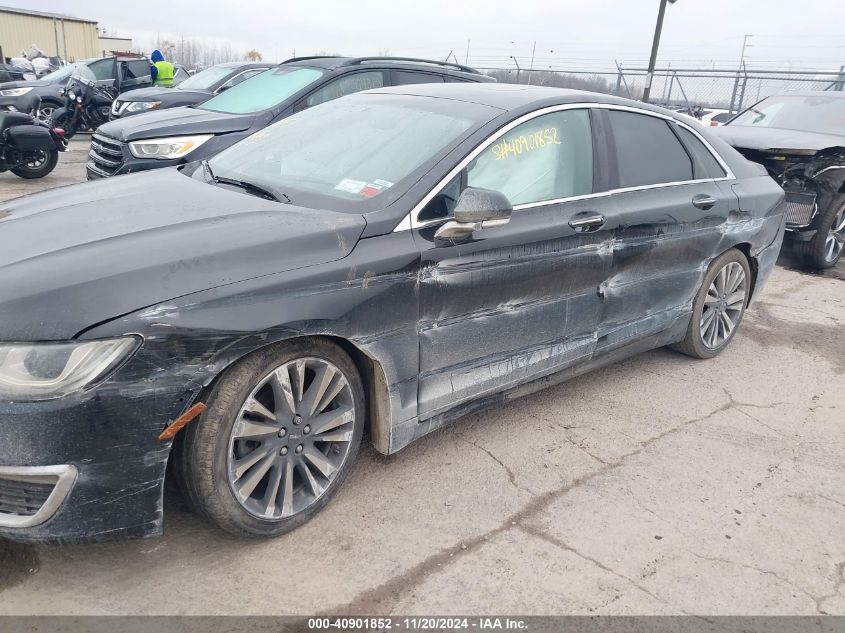 2017 Lincoln Mkz Select VIN: 3LN6L5D97HR627387 Lot: 40901852