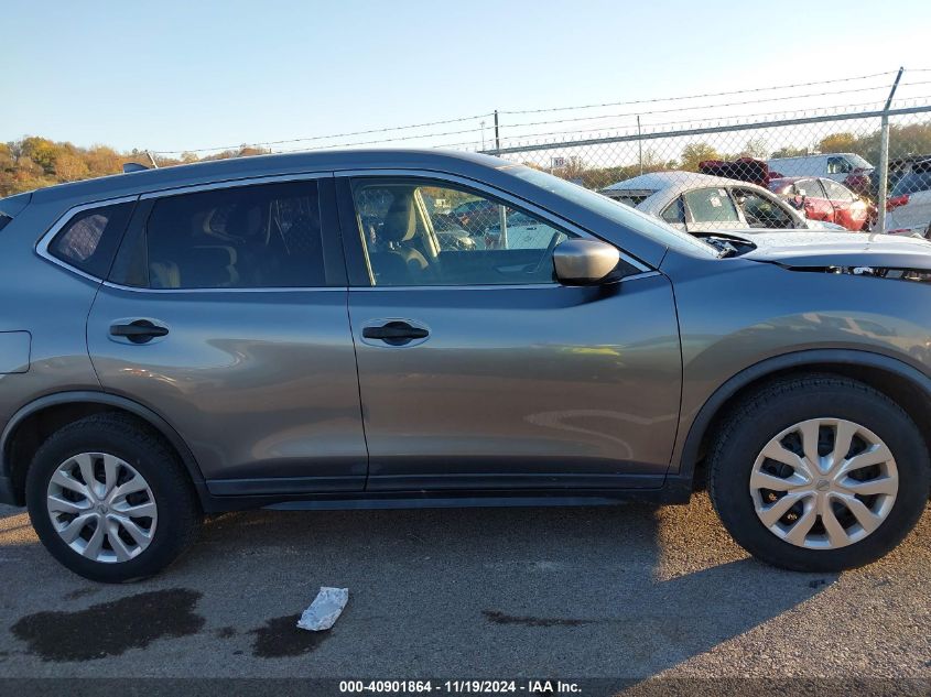 2017 Nissan Rogue S VIN: KNMAT2MTXHP575656 Lot: 40901864