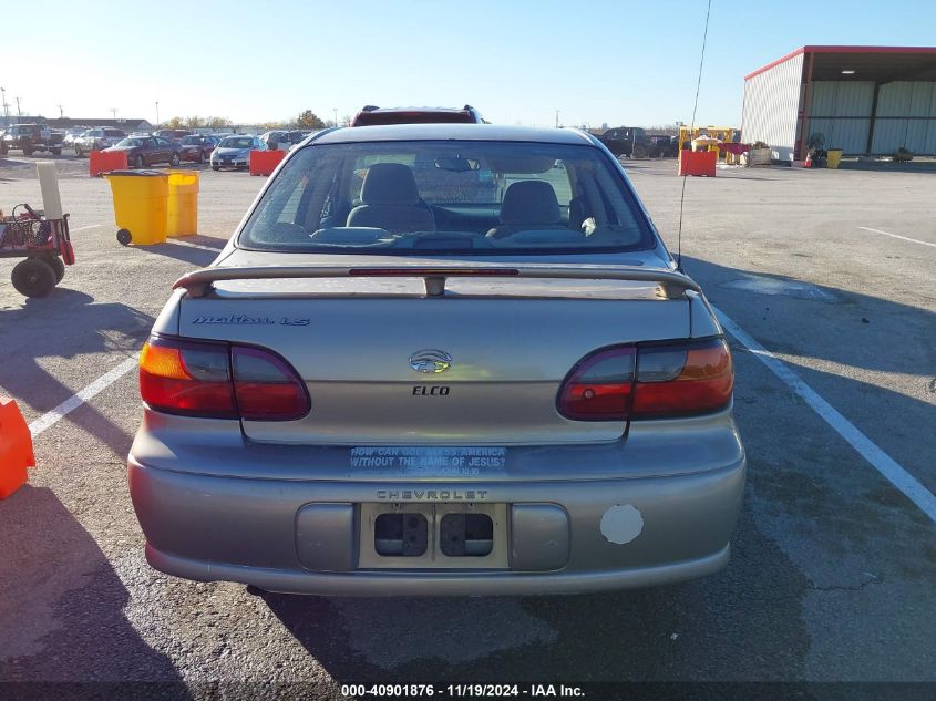 1997 Chevrolet Malibu Ls VIN: 1G1NE52M9V6161562 Lot: 40901876