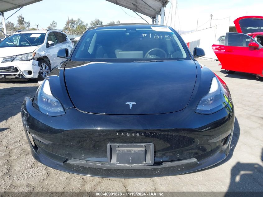 2022 Tesla Model 3 Rear-Wheel Drive VIN: 5YJ3E1EA2NF376097 Lot: 40901878