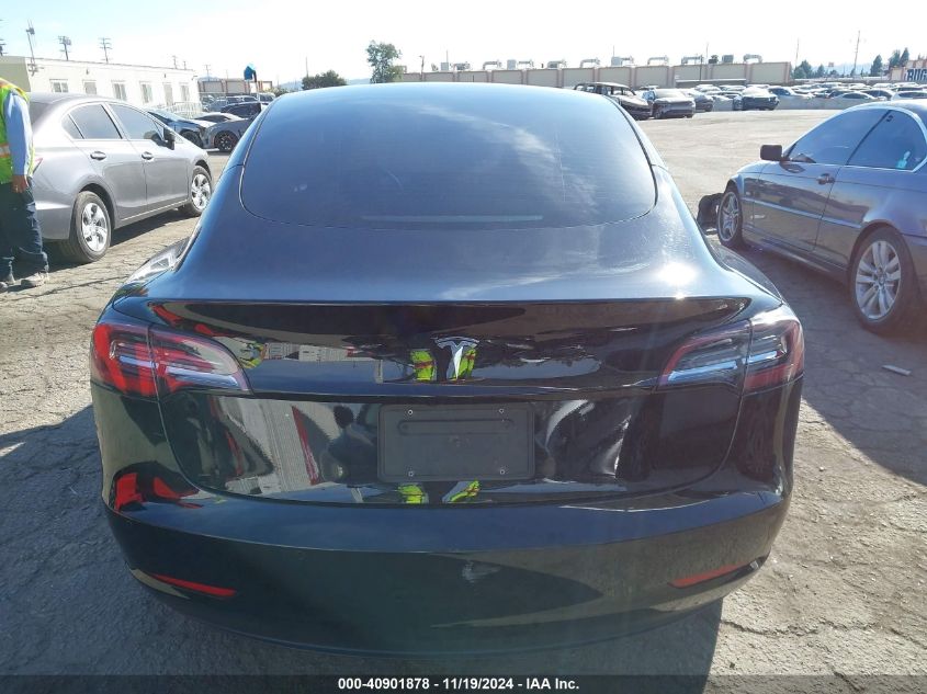 2022 Tesla Model 3 Rear-Wheel Drive VIN: 5YJ3E1EA2NF376097 Lot: 40901878