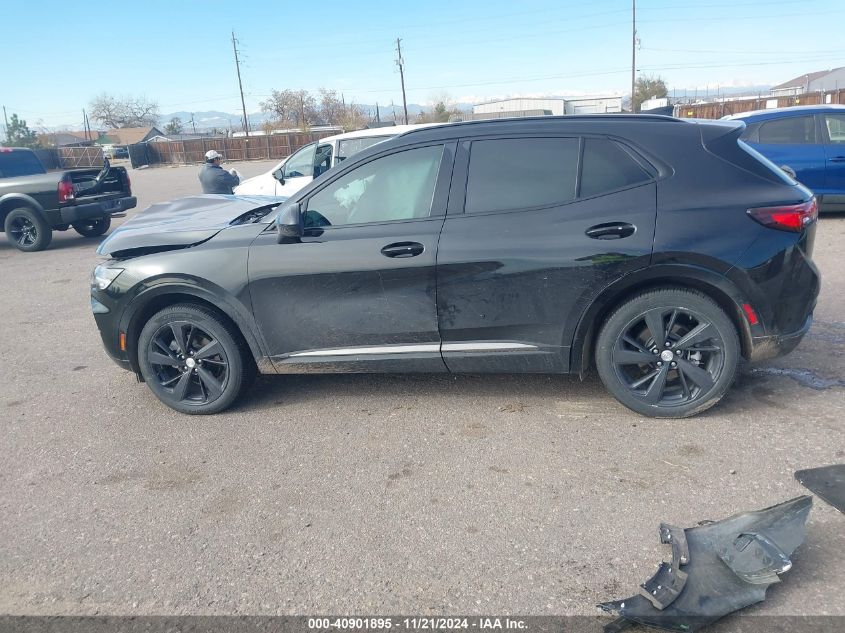 2021 Buick Envision Fwd Preferred VIN: LRBAZLR49MD101276 Lot: 40901895