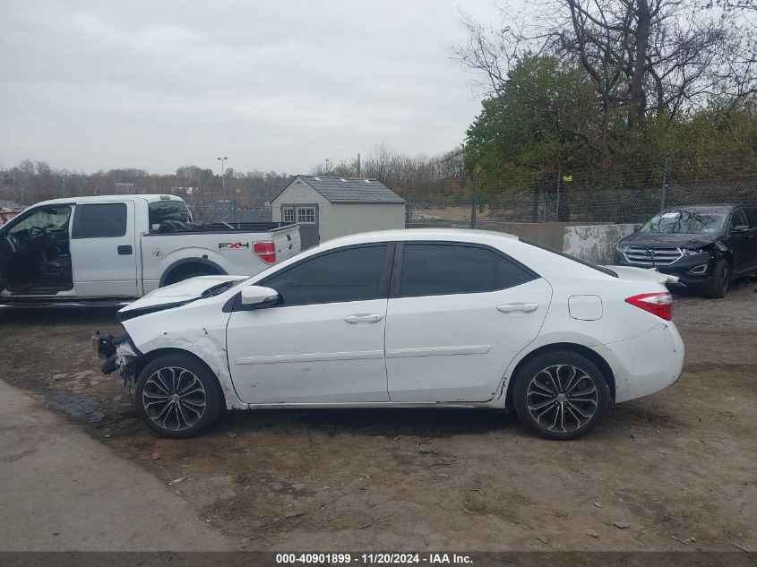 2014 Toyota Corolla S Plus VIN: 2T1BURHEXEC110245 Lot: 40901899