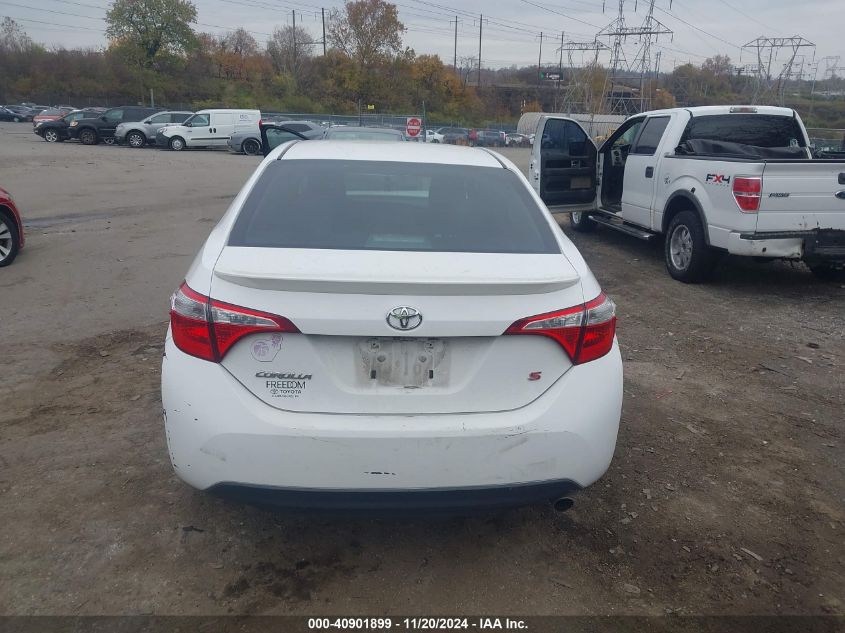 2014 Toyota Corolla S Plus VIN: 2T1BURHEXEC110245 Lot: 40901899