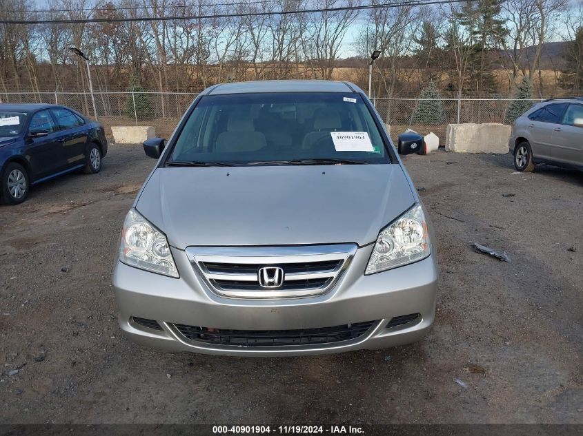 2006 Honda Odyssey Lx VIN: 5FNRL38226B007869 Lot: 40901904