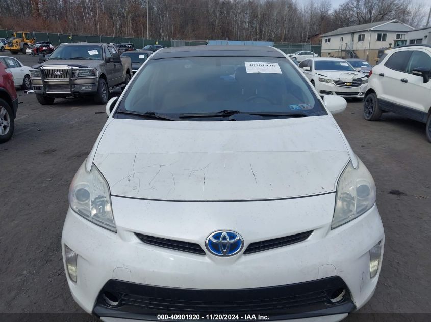 2013 Toyota Prius VIN: JTDKN3DU6D5557187 Lot: 40901920