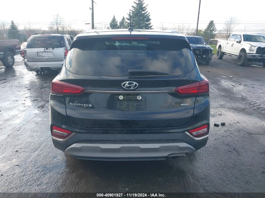 2019 Hyundai Santa Fe Se VIN: 5NMS2CAD4KH082937 Lot: 40901927