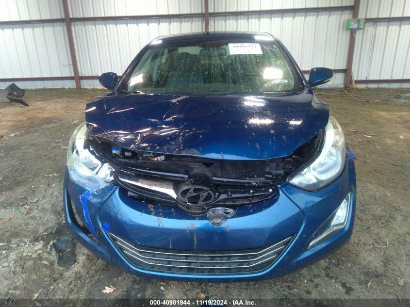 2015 Hyundai Elantra Limited VIN: KMHDH4AEXFU456886 Lot: 40901944