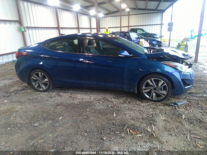 2015 Hyundai Elantra Limited VIN: KMHDH4AEXFU456886 Lot: 40901944