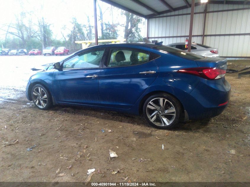 2015 Hyundai Elantra Limited VIN: KMHDH4AEXFU456886 Lot: 40901944