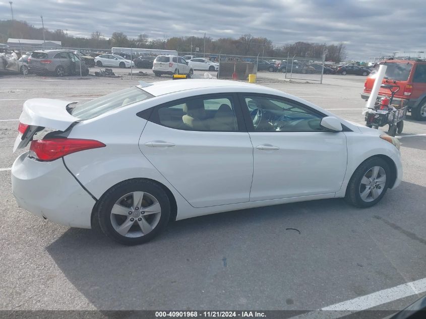 2013 Hyundai Elantra Gls VIN: 5NPDH4AE8DH349475 Lot: 40901968