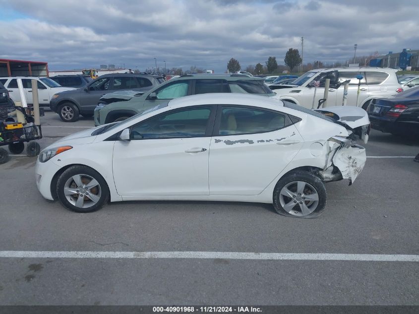 2013 Hyundai Elantra Gls VIN: 5NPDH4AE8DH349475 Lot: 40901968