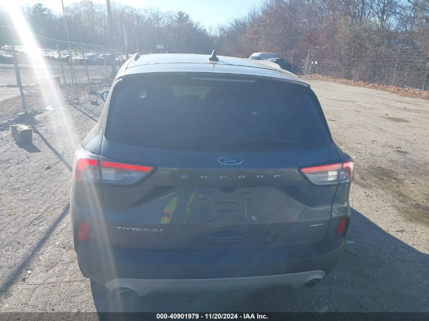 2020 Ford Escape Titanium Hybrid VIN: 1FMCU9DZXLUB26776 Lot: 40901979