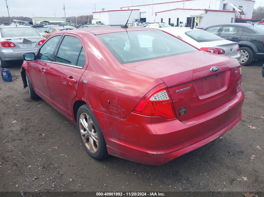 2012 FORD FUSION VIN: 3FAHP0HA6CR420447