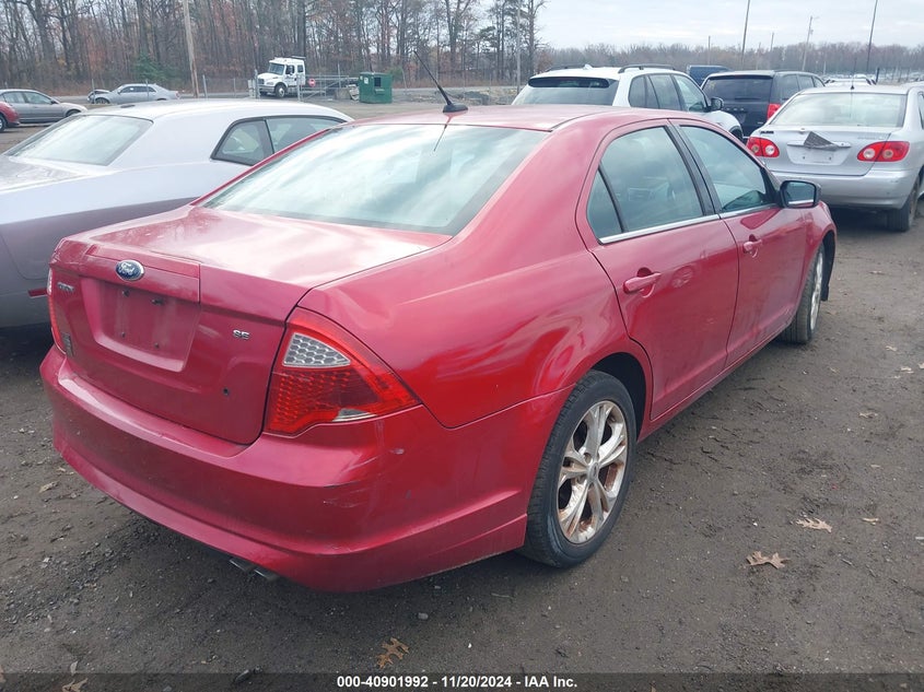 2012 FORD FUSION VIN: 3FAHP0HA6CR420447