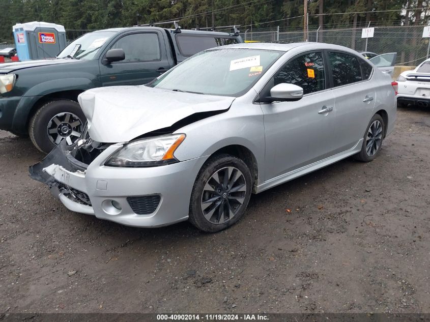 2015 Nissan Sentra Sr VIN: 3N1AB7AP5FY351135 Lot: 40902014