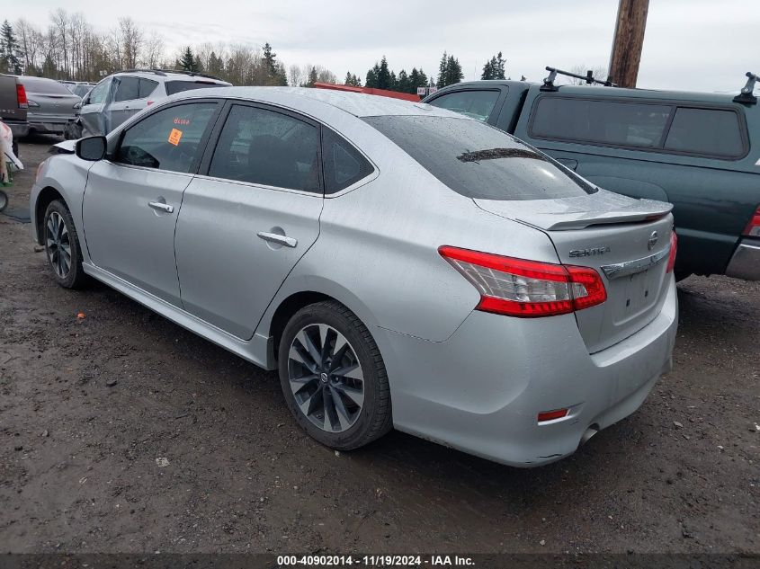 2015 Nissan Sentra Sr VIN: 3N1AB7AP5FY351135 Lot: 40902014