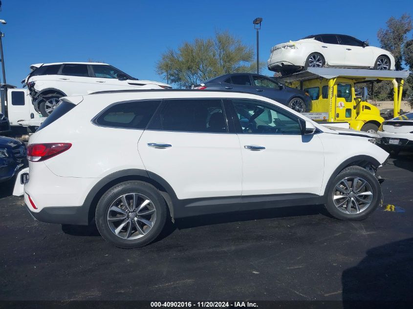 2019 Hyundai Santa Fe Xl Se VIN: KM8SN4HF0KU297711 Lot: 40902016