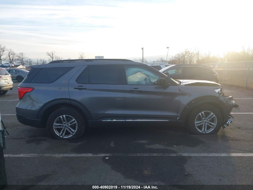 2021 Ford Explorer Xlt VIN: 1FMSK8DH0MGC17199 Lot: 40902019