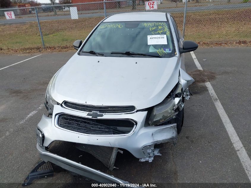 2015 Chevrolet Cruze Ls Auto VIN: 1G1PA5SH2F7162877 Lot: 40902040