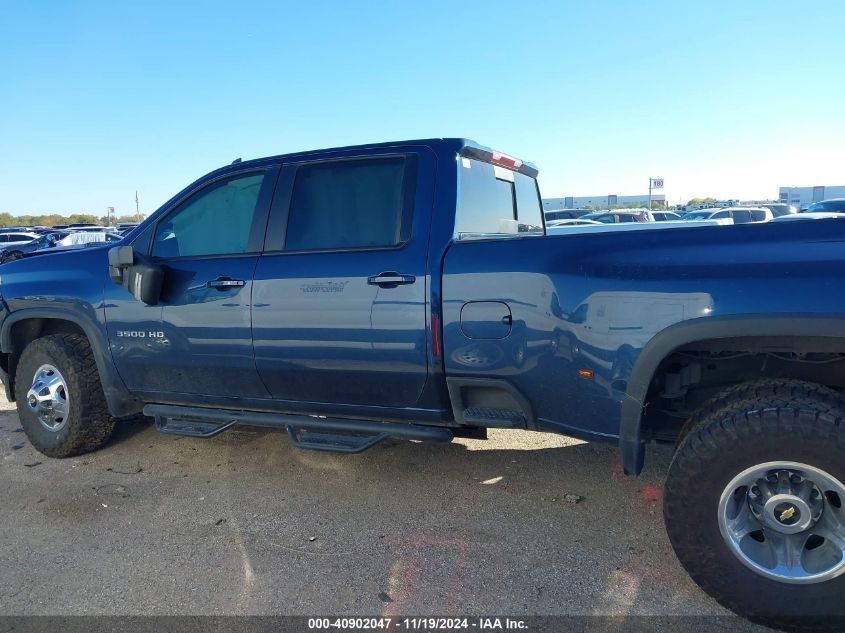 2022 Chevrolet Silverado 3500Hd 4Wd Long Bed Lt VIN: 1GC4YTEYXNF206473 Lot: 40902047