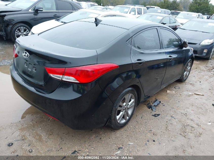 VIN 5NPDH4AE7DH423193 2013 Hyundai Elantra, Gls no.4