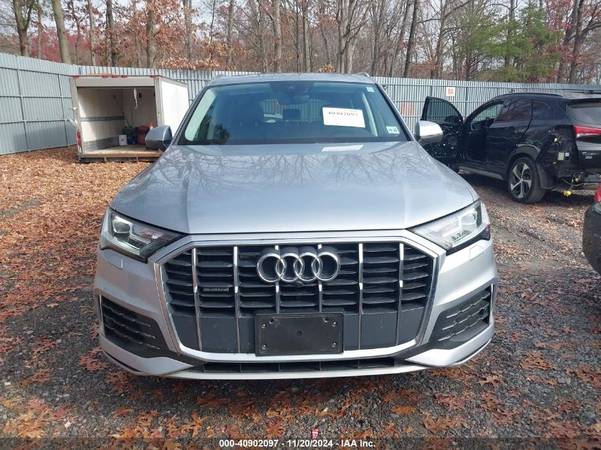 2022 Audi Q7 Premium 45 Tfsi Quattro Tiptronic VIN: WA1AJBF76ND002119 Lot: 40902097