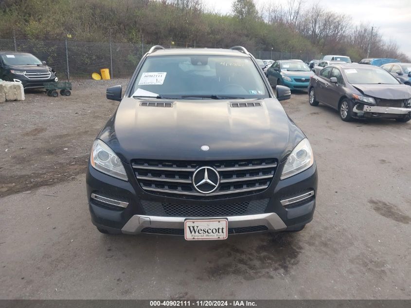 2014 Mercedes-Benz Ml 350 4Matic VIN: 4JGDA5HBXEA417351 Lot: 40902111