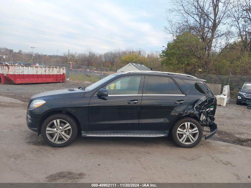 2014 Mercedes-Benz Ml 350 4Matic VIN: 4JGDA5HBXEA417351 Lot: 40902111