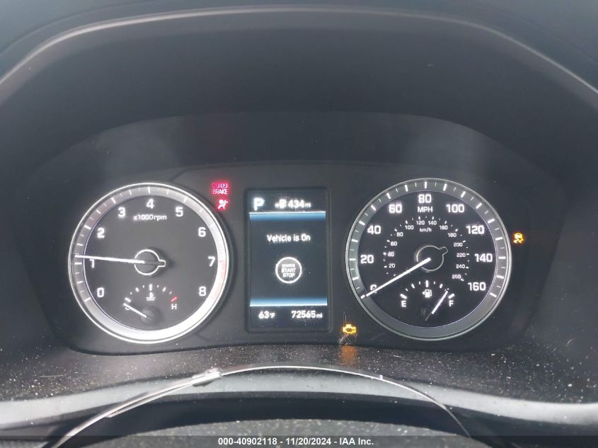 2018 HYUNDAI SONATA SEL - 5NPE34AF5JH627885