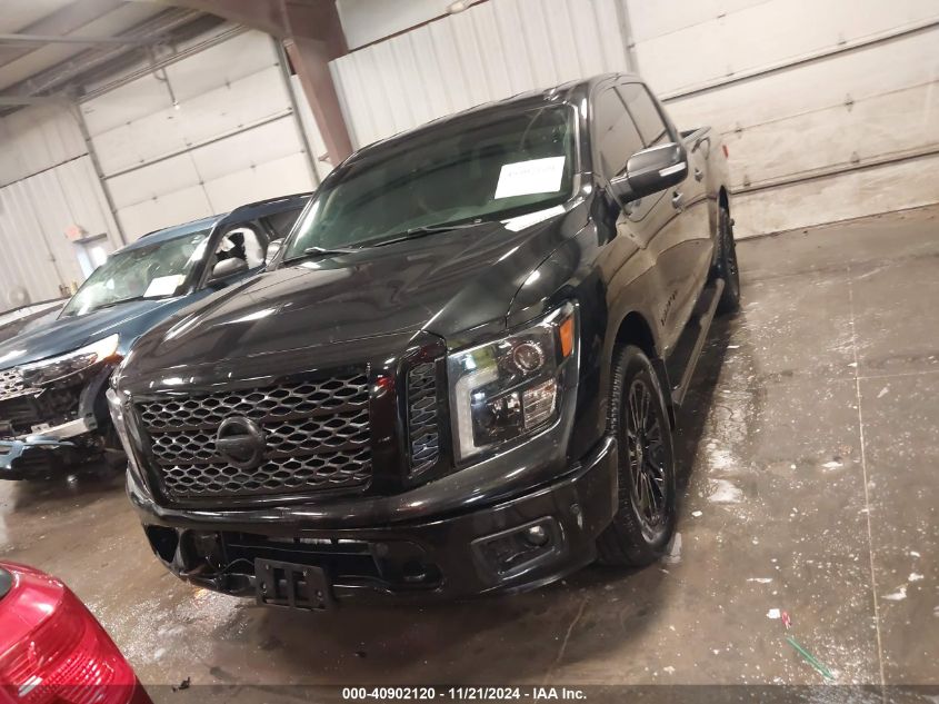 2019 Nissan Titan Sv VIN: 1N6AA1E50KN500805 Lot: 40902120