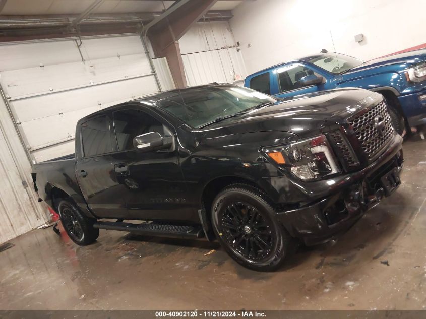 2019 Nissan Titan Sv VIN: 1N6AA1E50KN500805 Lot: 40902120