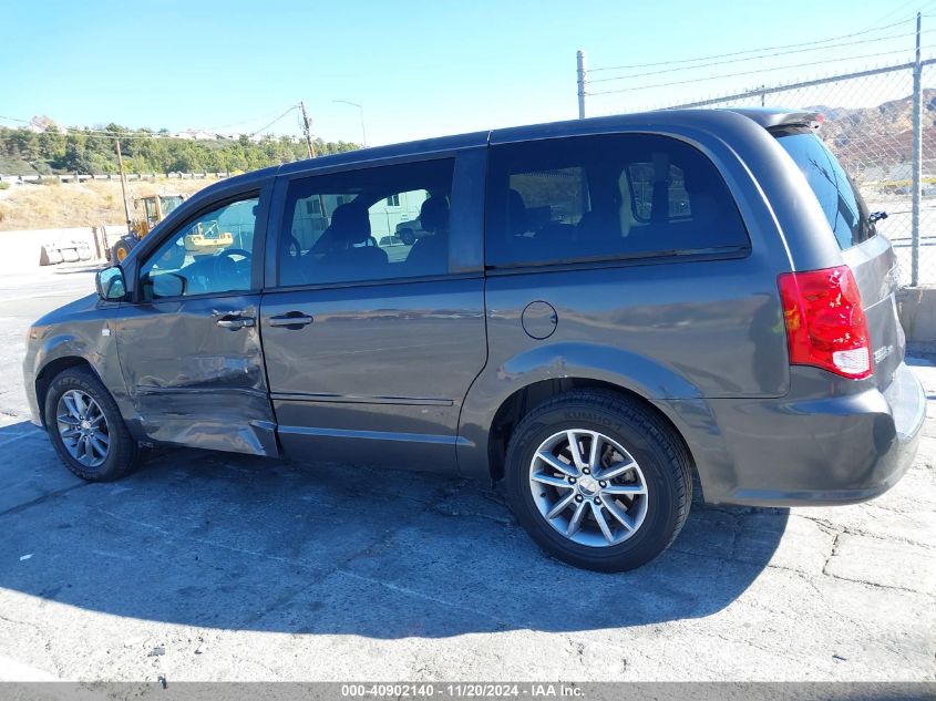 2014 Dodge Grand Caravan Se 30Th Anniversary VIN: 2C4RDGBG5ER417030 Lot: 40902140