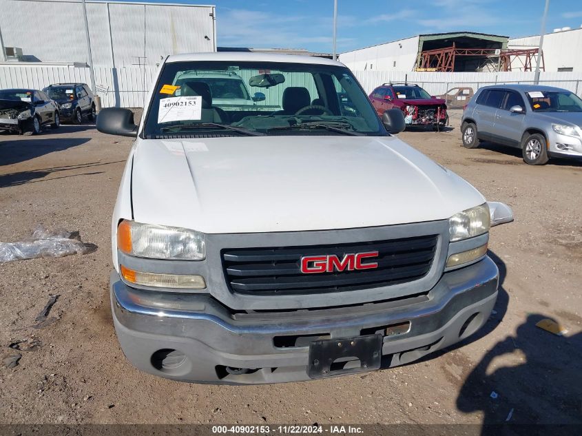 2006 GMC Sierra 1500 Work Truck VIN: 3GTEC14Z96G203274 Lot: 40902153