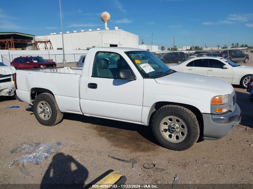 2006 GMC Sierra 1500 Work Truck VIN: 3GTEC14Z96G203274 Lot: 40902153