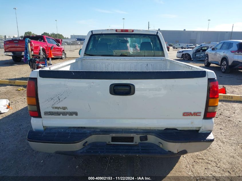 2006 GMC Sierra 1500 Work Truck VIN: 3GTEC14Z96G203274 Lot: 40902153