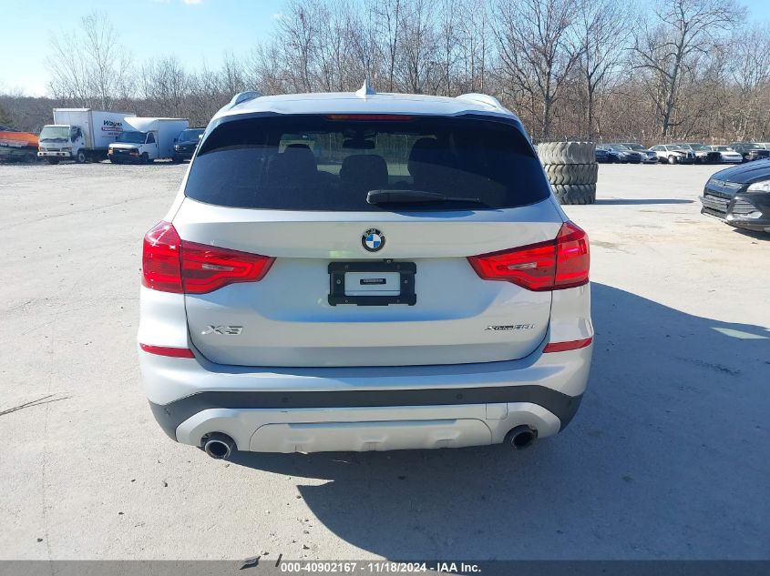 2019 BMW X3 xDrive30I VIN: 5UXTR9C59KLD91733 Lot: 40902167