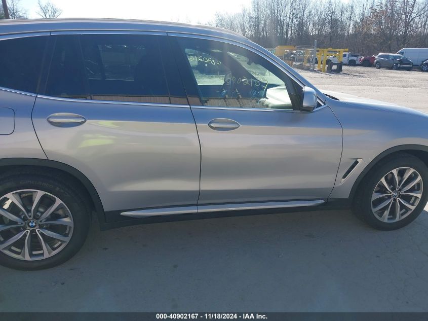 2019 BMW X3 xDrive30I VIN: 5UXTR9C59KLD91733 Lot: 40902167