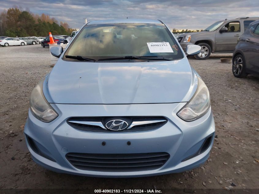 2013 Hyundai Accent Gls VIN: KMHCT4AE8DU438491 Lot: 40902183